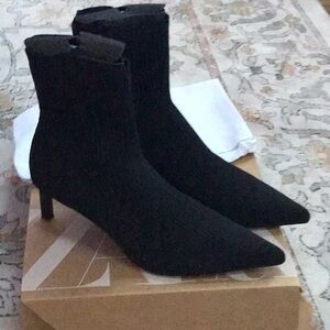 Zara knit sock boot